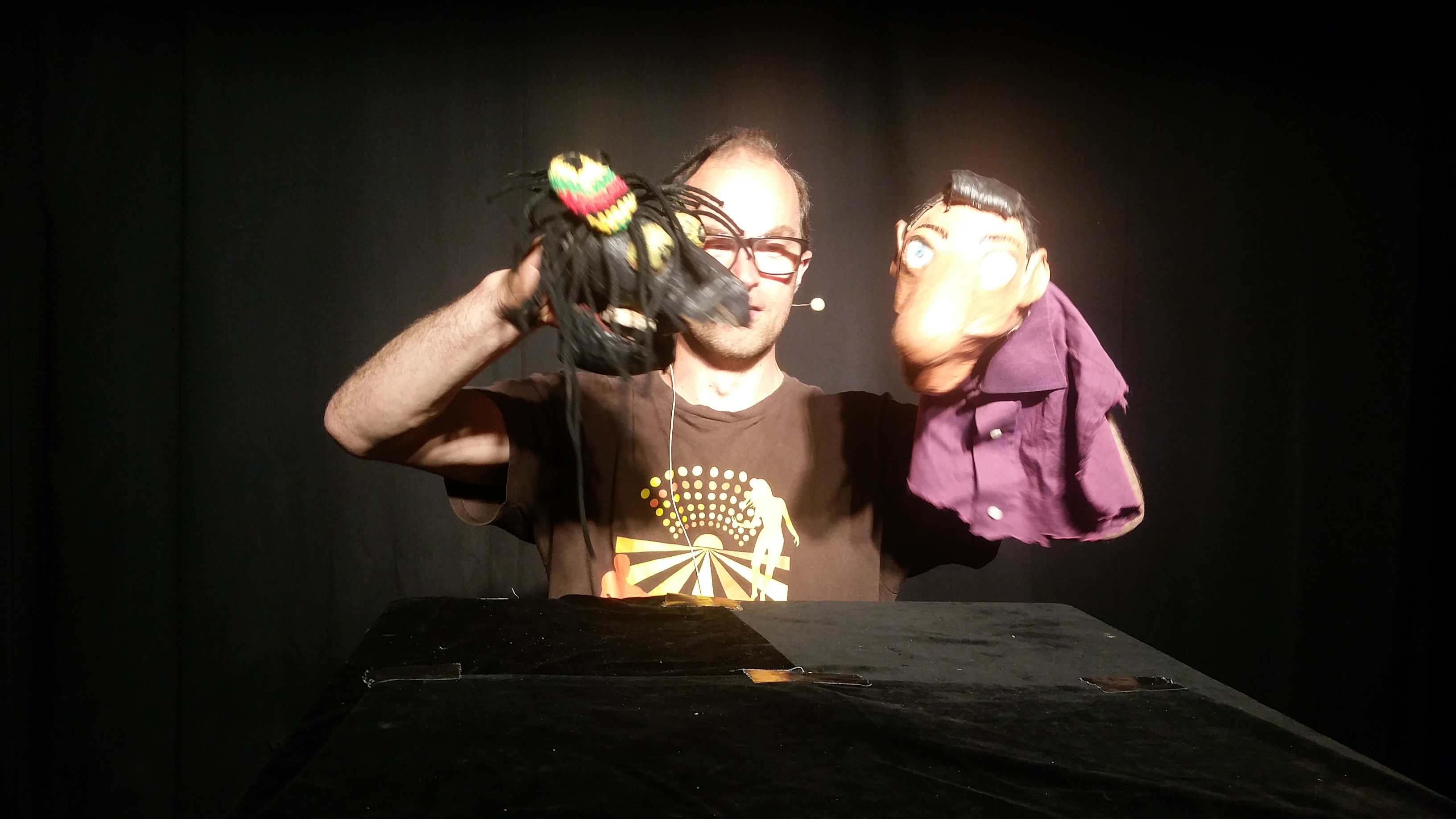 Burkhard Bering - Sprechpunk, Handpuppentheater