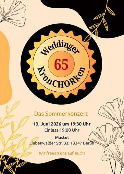 Weddinger KronCHORken