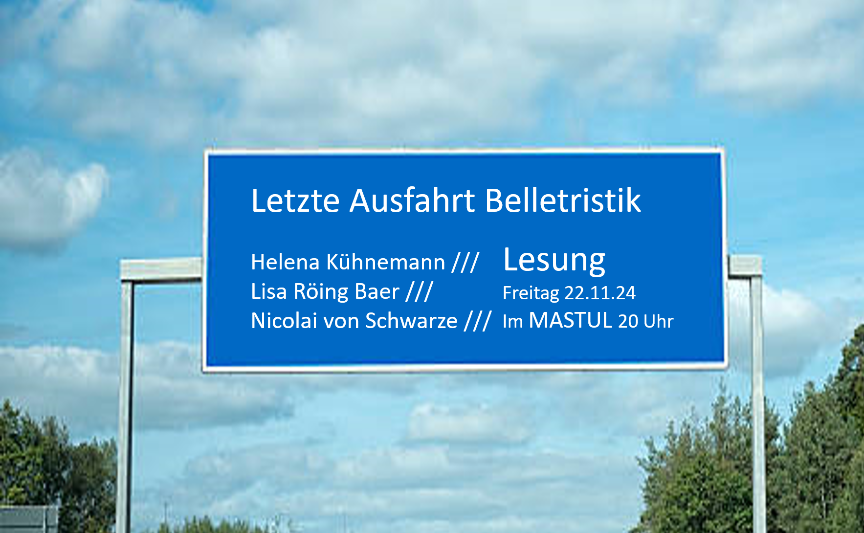 Letzte Ausfahrt Belletristik